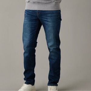 American Eagle Slim Straight Mens Jeans  Size 26 X 28 (Boys 14/16) Stretch denim
